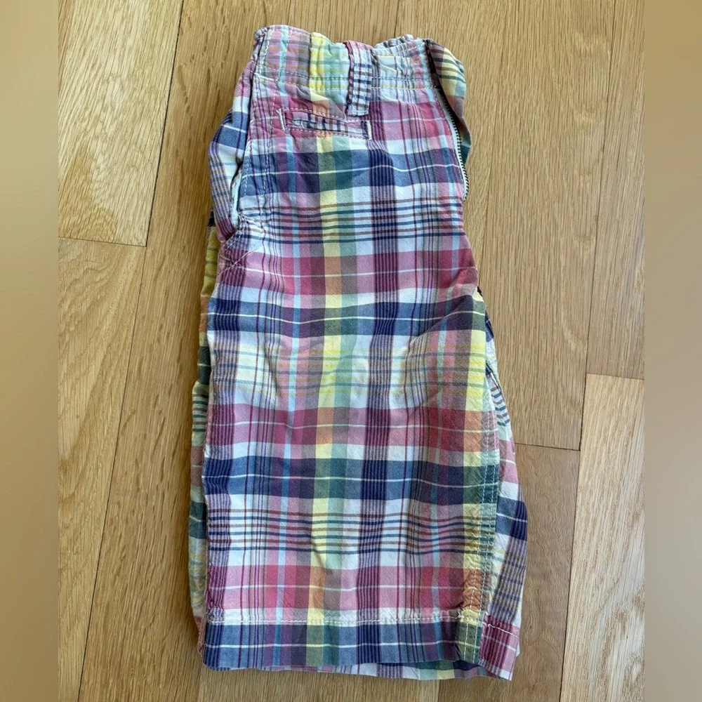 GAPKids Boy Plaid Shorts Multicolored Size 8